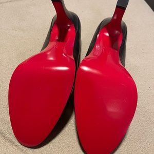 Oh Deer!  Red Bottom shoes - never worn